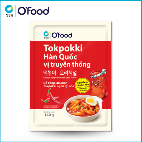 tokpokki Hàn Quốc O'food gói 140gr