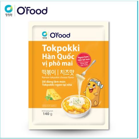 tokpokki Hàn Quốc O'food gói 140gr