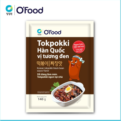 tokpokki Hàn Quốc O'food gói 140gr