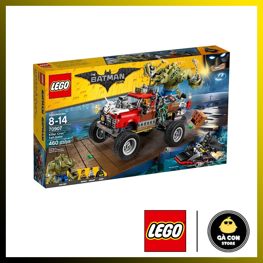 LEGO BATMAN MOVIE 70907 Killer Croc Tail-Gator | Shopee Việt Nam