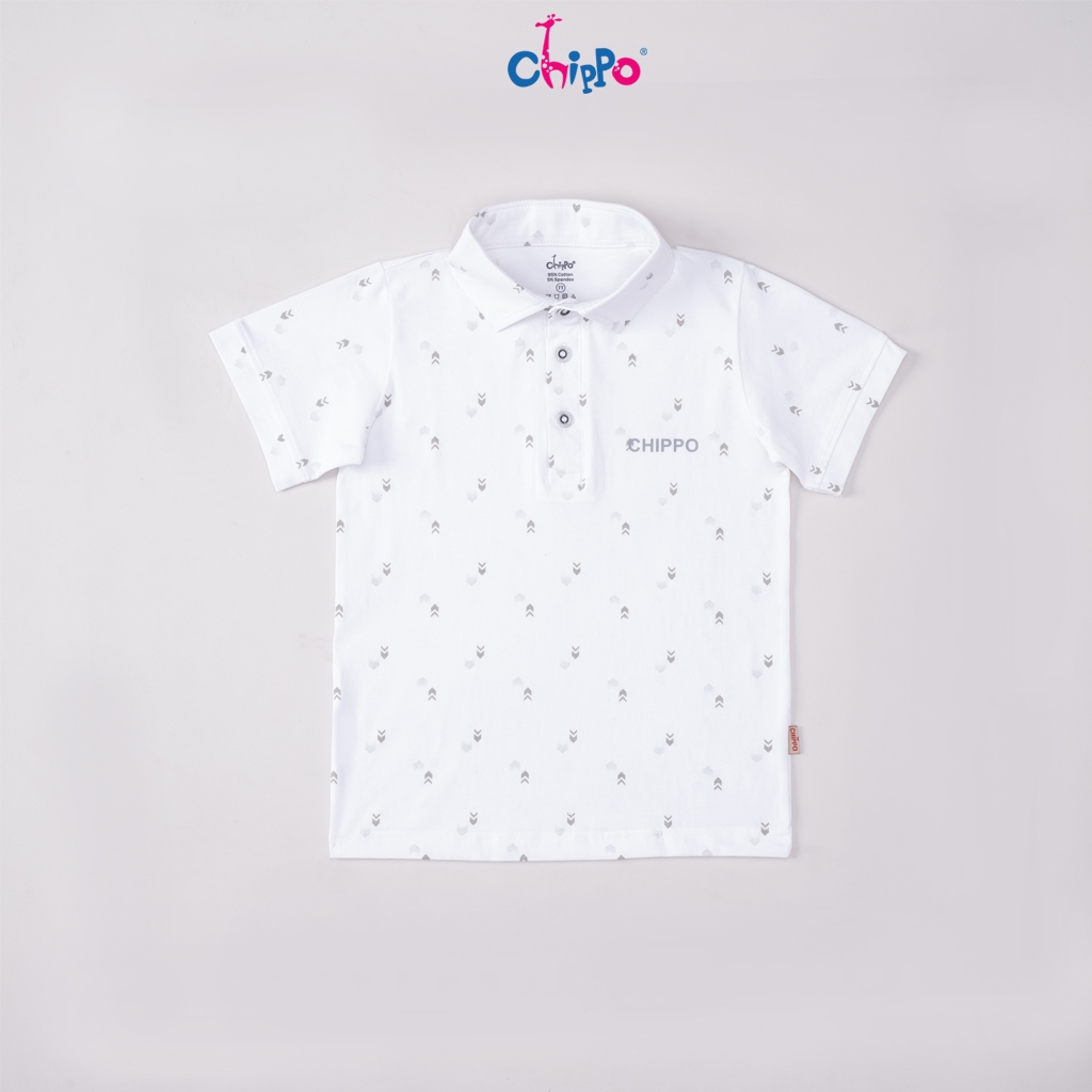 Ảnh Áo Polo trẻ em Chippo i chất liệu Cotton mềm min, thoáng khí,áo thun sơ mi đi học cho bé từ 6 đến 10 tuổi (22-33Kg) 3