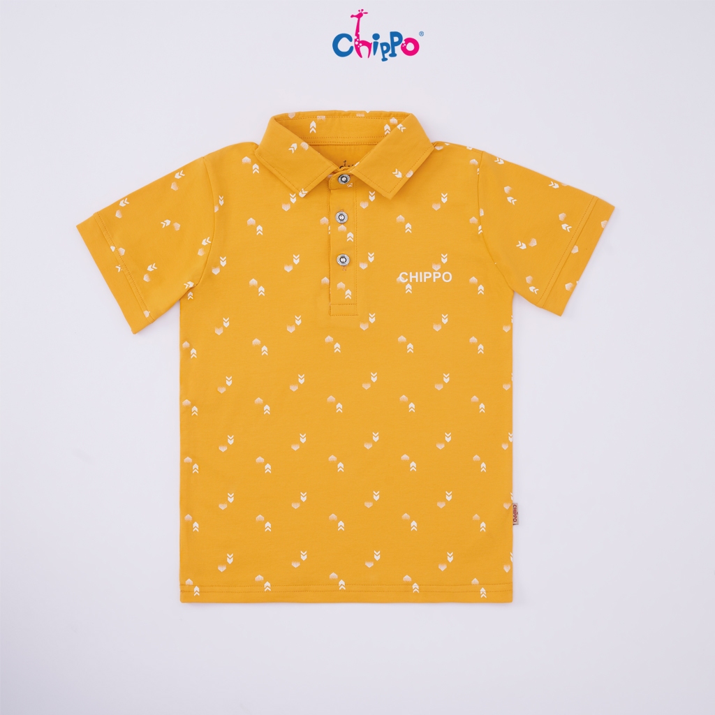 Ảnh Áo Polo trẻ em Chippo i chất liệu Cotton mềm min, thoáng khí,áo thun sơ mi đi học cho bé từ 6 đến 10 tuổi (22-33Kg) 2