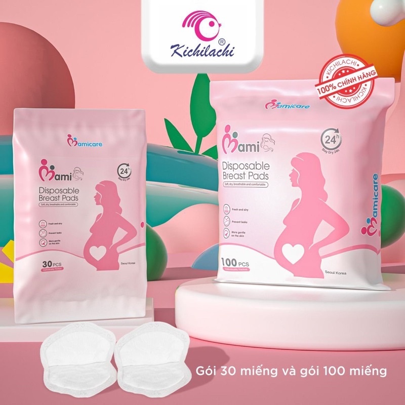 Miếng Lót Thấm Sữa Mamicare ,Tấm Lót Hút Thấm Sữa Chống Tràn Tiện Ích [30 MIẾNG & 108 MIẾNG] - hanzomart