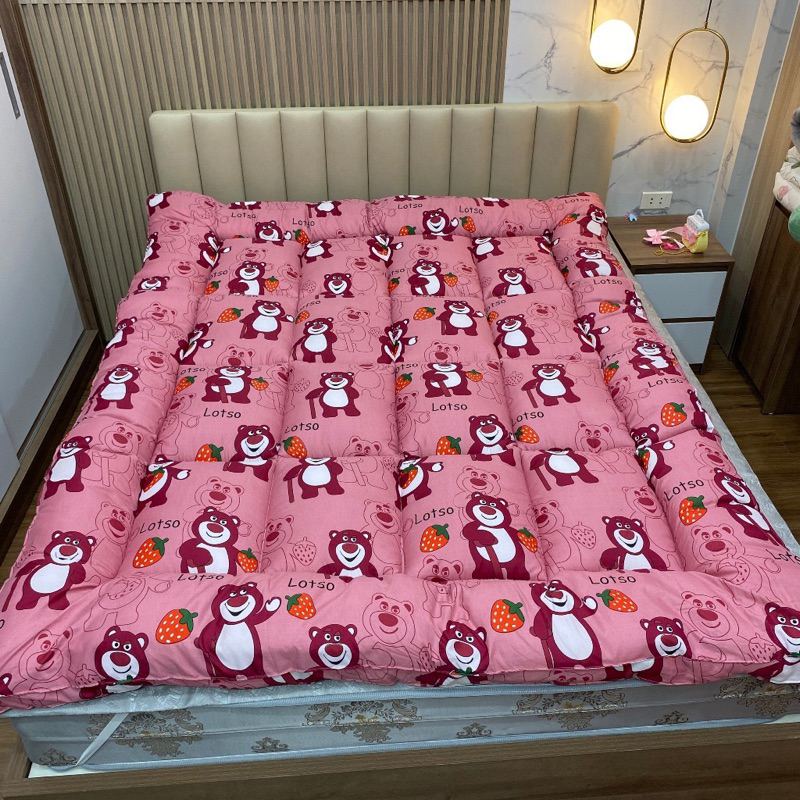 Ảnh Nệm topper Bo Decor tấm làm mềm đệm cotton hàn quốc phong cách khách sạn tiện nghi 1