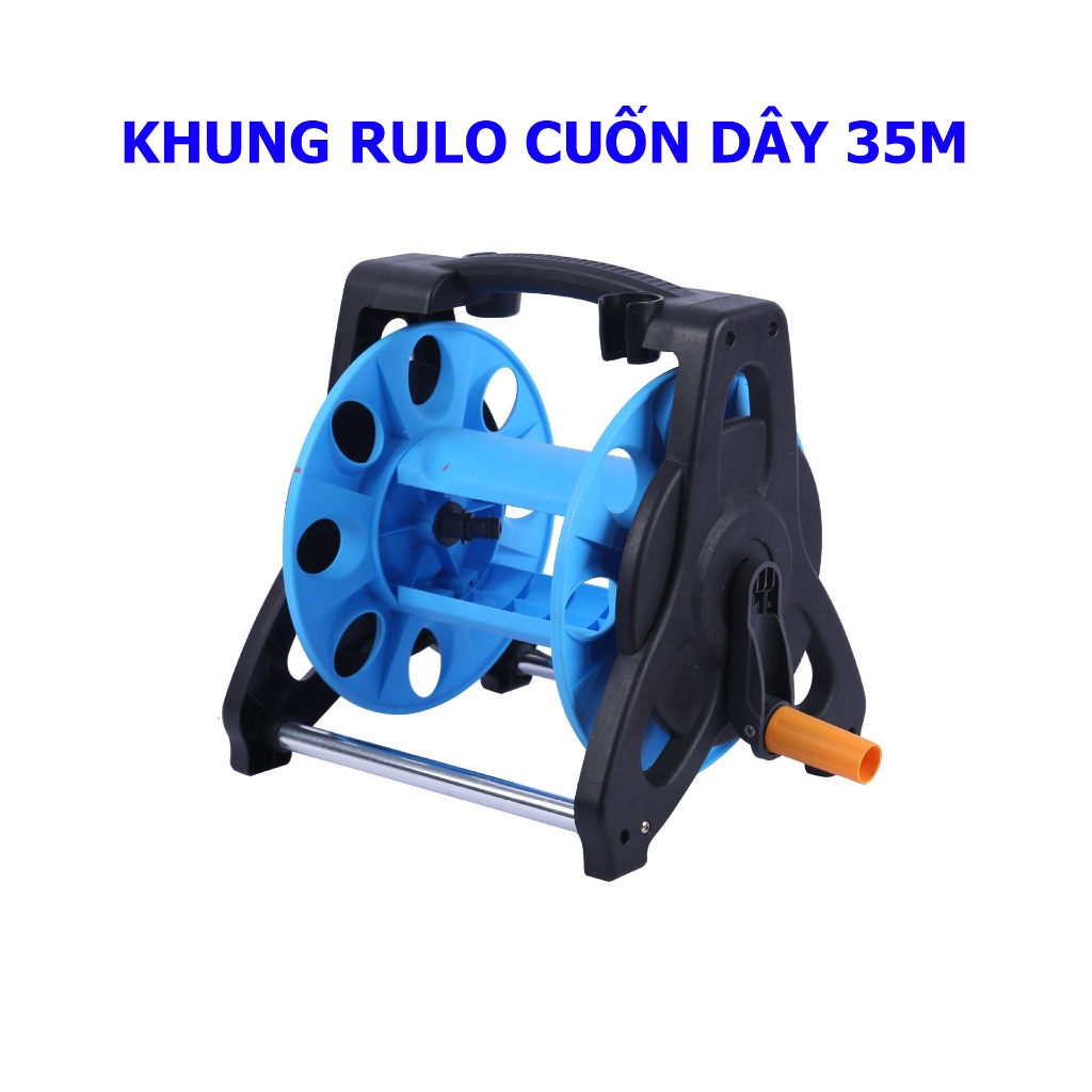 Bộ khung Rulo cuốn dây 35m, ống nước, dây bình bơm, dây điện | Shopee ...