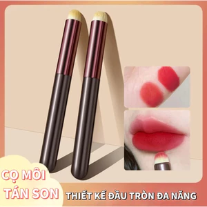 Cọ Tán Son Đầu Tròn Mềm Mịn Nhỏ Gọn Tiện Lợi Đa Năng