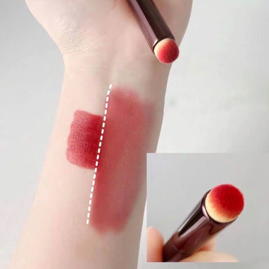 Cọ Tán Son Đầu Tròn Mềm Mịn Nhỏ Gọn Tiện Lợi Đa Năng