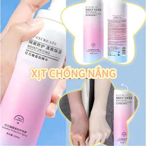 Xịt Chống Nắng MAYCRETE Toàn Thân Trắng Mịn, Chống Nước Bảo Vệ Da Khỏi Tia UVA / UVB Nâng Tông Trắng Sáng