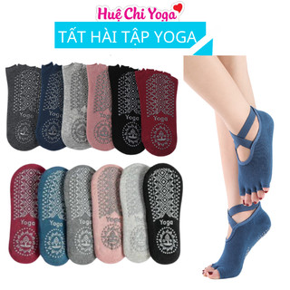 Tất yoga,Tất tập yoga quai chéo hở ngón cực xinh chống trơn trượt tuyệt đối
