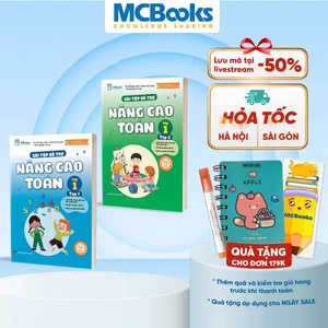 Sách - Combo Bài Tập Bổ Trợ Nâng Cao Toán Lớp 1
