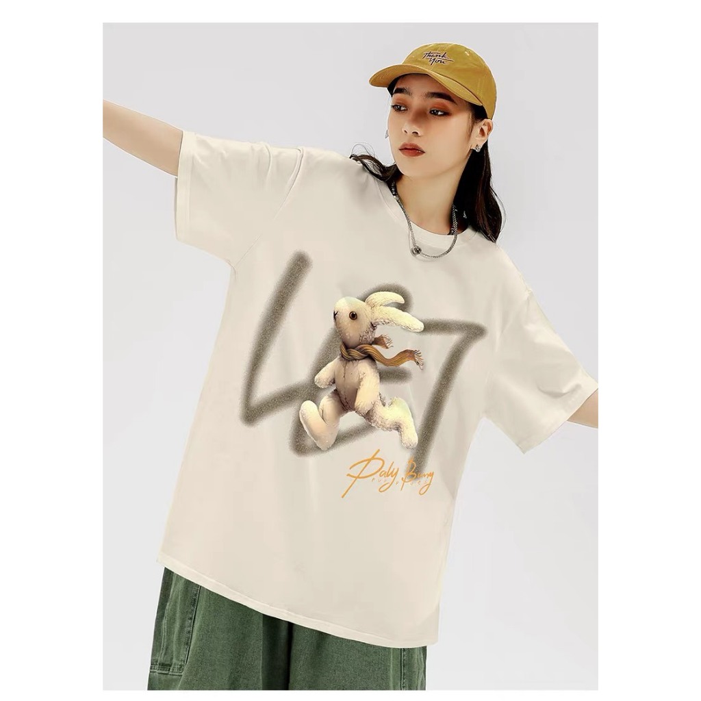 Áo Thun Nam Họa Tiết Teddy JayZey Phông Tay Lỡ Chất Vải Cotton Co giãn Chuẩn Form Unisex