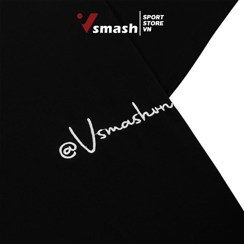 Áo Thun Cầu Lông Nam Nữ Vsmash Sportwear – Thêu "CẦU LÔNG KHUM" – Vải Bông Em Bé Mềm Mịn, Thoáng Mát, Thấm hút tốt