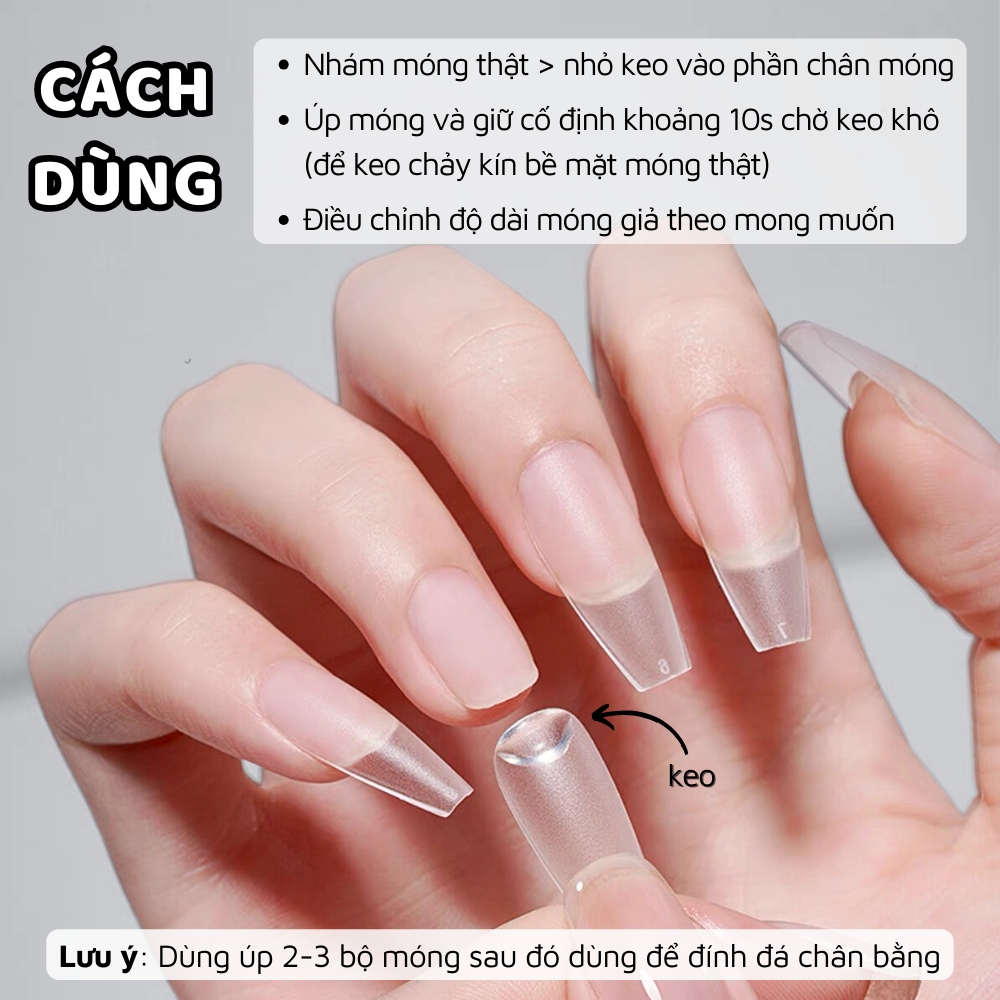Keo Dán Móng, Keo Gắn Móng, Keo Dán Móng Giả Mbox 7g