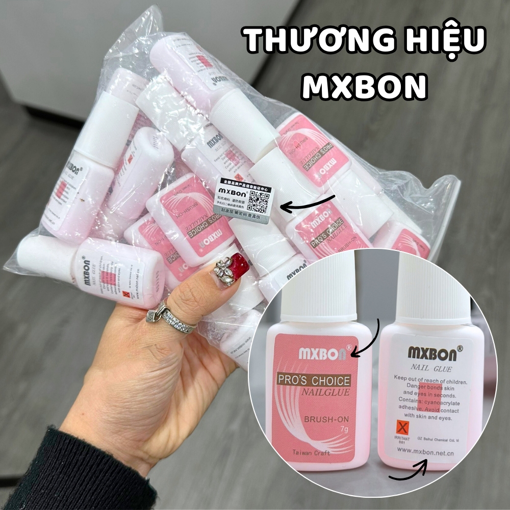 Keo Dán Móng, Keo Gắn Móng, Keo Dán Móng Giả Mbox 7g