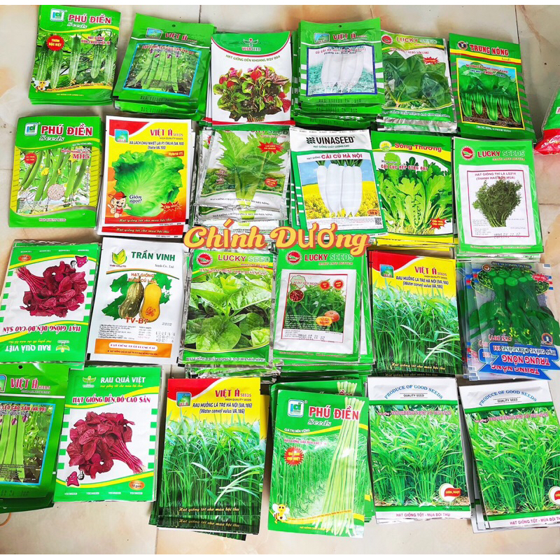 Hạt rau giống các loại( (giống tốt) | Shopee Việt Nam