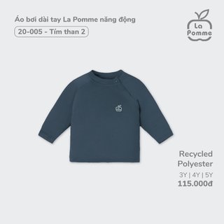 La pomme SS2024 Áo bơi dài tay La Pomme năng động cho bé