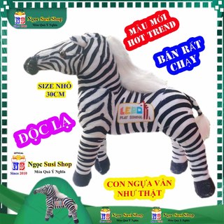 [ĐỘC LẠ] GẤU BÔNG CON NGỰA VẰN 3D ĐẸP NHƯ THẬT SIZE NHỎ 30CM - thú bông đồ chơi doll toy búp bê HÀNG ĐỘC NGỌC SUSI