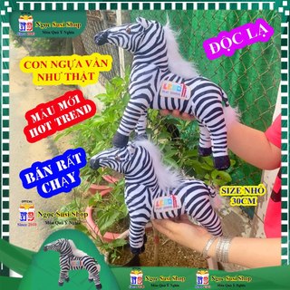 [ĐỘC LẠ] GẤU BÔNG CON NGỰA VẰN 3D ĐẸP NHƯ THẬT SIZE NHỎ 30CM - thú bông đồ chơi doll toy búp bê HÀNG ĐỘC NGỌC SUSI