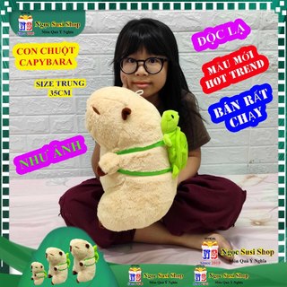 [HOT TREND] THÚ BÔNG CHUỘT CAPYBARA SIÊU ĐẸP NHƯ ẢNH MẪU MỚI  - gấu bông doll toy đồ chơi HÀNG HOT NGỌC SUSI