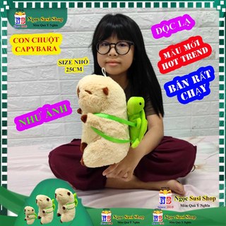 [HOT TREND] THÚ BÔNG CHUỘT CAPYBARA SIÊU ĐẸP NHƯ ẢNH MẪU MỚI  - gấu bông doll toy đồ chơi HÀNG HOT NGỌC SUSI