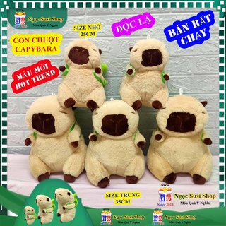 [HOT TREND] THÚ BÔNG CHUỘT CAPYBARA SIÊU ĐẸP NHƯ ẢNH MẪU MỚI  - gấu bông doll toy đồ chơi HÀNG HOT NGỌC SUSI