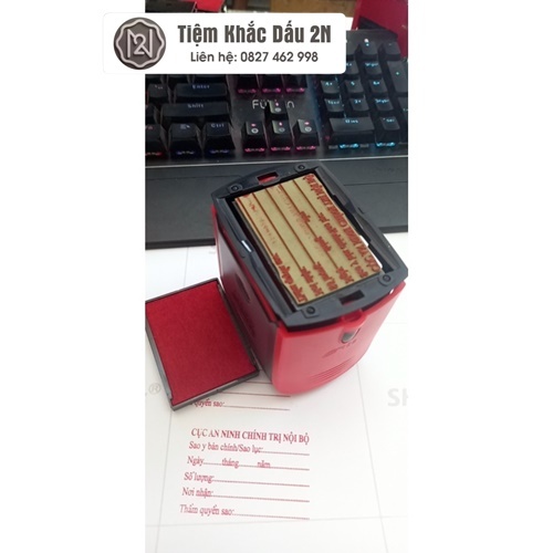 Con dấu "BẢN SAO BÍ MẬT NHÀ NƯỚC" (Chuẩn thông tư 24 Bộ Công An) - 2336_116404215