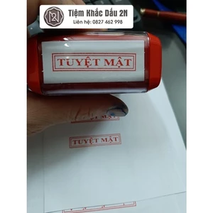 Con dấu "TUYỆT MẬT" siêu rẻ (Chuẩn thông tư 24 Bộ Công An)
