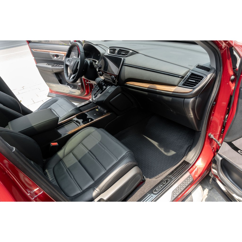 Thảm lót ô tô KATA cho xe Honda CRV (2018 - 2023) - Khít với sàn, Chống thấm, Không mùi, Không ẩm mốc