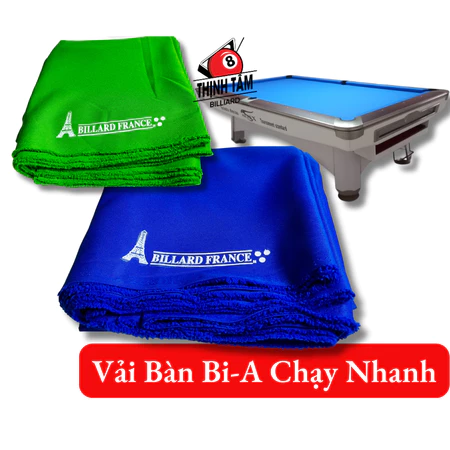 Vải Bàn Bida Líp Pháp Chạy Nhanh, Vải Bàn Bi-A Phăng - Libre FRANCE Thịnh Tâm