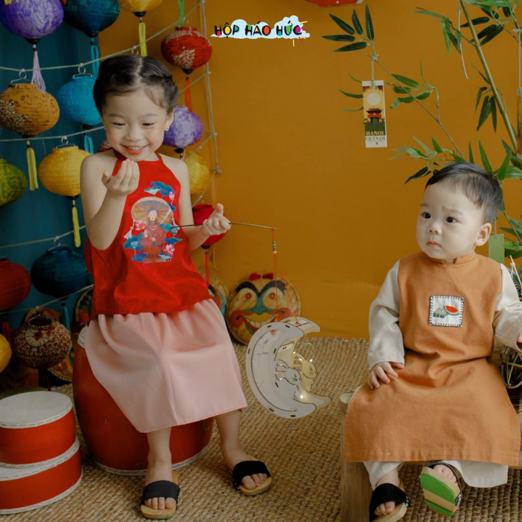 Ảnh Đồ chơi giáo dục - Bộ trò chơi phát triển tư duy sáng tạo Rước Đèn Đón Trăng - set 2 đèn lồng gỗ cho bé 3 - 10+ tuổi 3