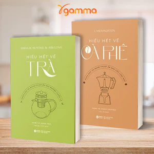 Sách - Lẻ/Combo Cẩm Nang Dành Cho Người Yêu Thích Trà Và Cà Phê: Hiểu Hết Về Cà Phê + Hiểu Hết Về Trà (Alpha Books)