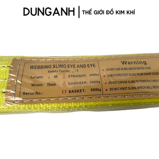 Cáp vài cẩu hàng, cáp vải nâng hạ Kim Khí Dung Anh