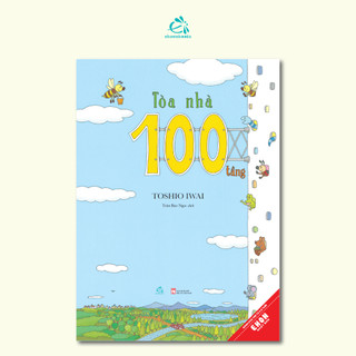 Sách combo Ehon Nhật Bản - Tòa nhà 100 tầng trọn bộ 4 quyển