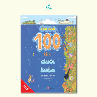Sách combo Ehon Nhật Bản - Tòa nhà 100 tầng trọn bộ 4 quyển