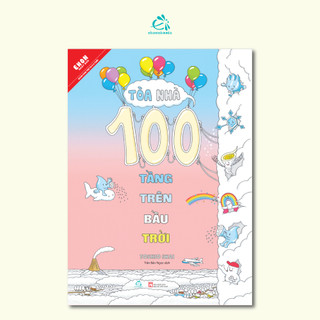Sách combo Ehon Nhật Bản - Tòa nhà 100 tầng trọn bộ 4 quyển