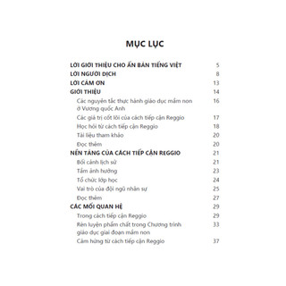 Cẩm nang giáo dục mầm non theo cách tiếp cận Reggio - Quảng Văn Books