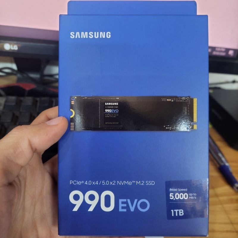 Ổ Cứng Ssd Samsung 990 Evo 1tb 990 Evo 2tb Pcie 4 0 X4 5 0 X2 M 2