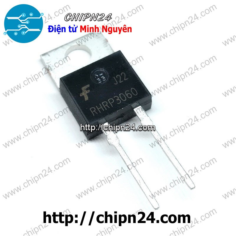 [2 con] Diode Xung RHRP3060 TO-220 30A 600V | Shopee Việt Nam
