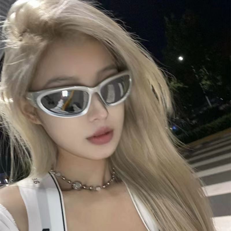 Kính Rapper Unisex - Kính Mắt Mèo Elip Cực Ngầu Ulzzang | Shopee Việt Nam
