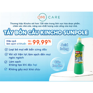 Nước Tẩy Rửa Bồn Cầu Kincho Nhật Bản (Chai 500ml)