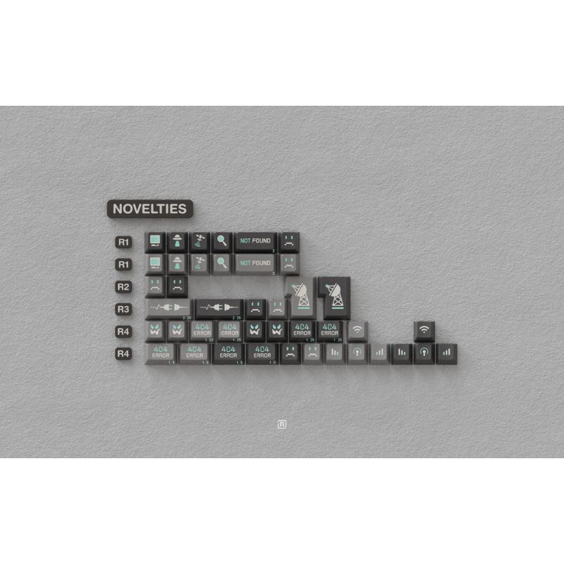 JTK 404 Error base でかける kit + 各種kit キーキャップ