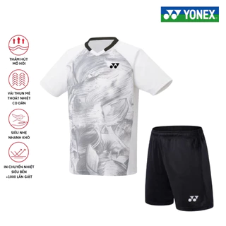 Áo cầu lông, quần cầu lông Yonex chuyên nghiệp mới nhất sử dụng tập luyện và thi đấu cầu lông M4S68