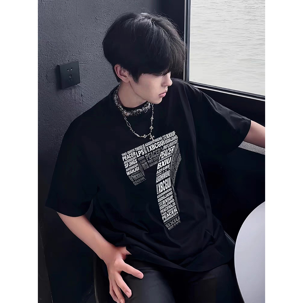 [VẢI 250 GSM] Áo Thun 3D Số 7 Thần Số Học Huyền Bí  Unim Store Form Unisex Vải 100% Cotton Định Lượng Vải 250Gsm Cao Cấp