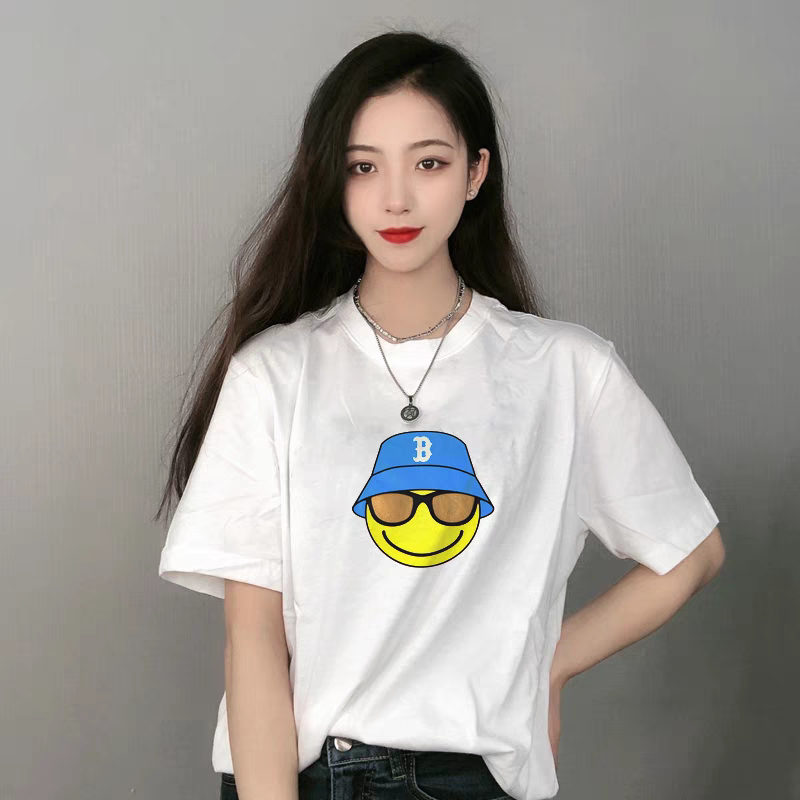 [VẢI 250 GSM] Áo Thun NYC Mặt Cười LA NY Form Unisex Unim Store Vải Cotton 100% Cao Cấp Nhiều Màu - ATMC99