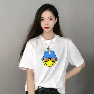 Áo Thun NYC Mặt Cười LA NY Form Unisex Unim Store Vải Cotton 100% Cao Cấp Nhiều Màu - ATMC99