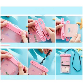 Túi chống nước bảo vệ điện thoại khi đi biển, bơi lội có dây đeo cope