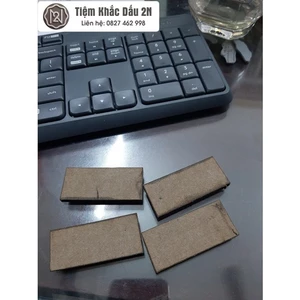 Bông mực thay cho các con dấu