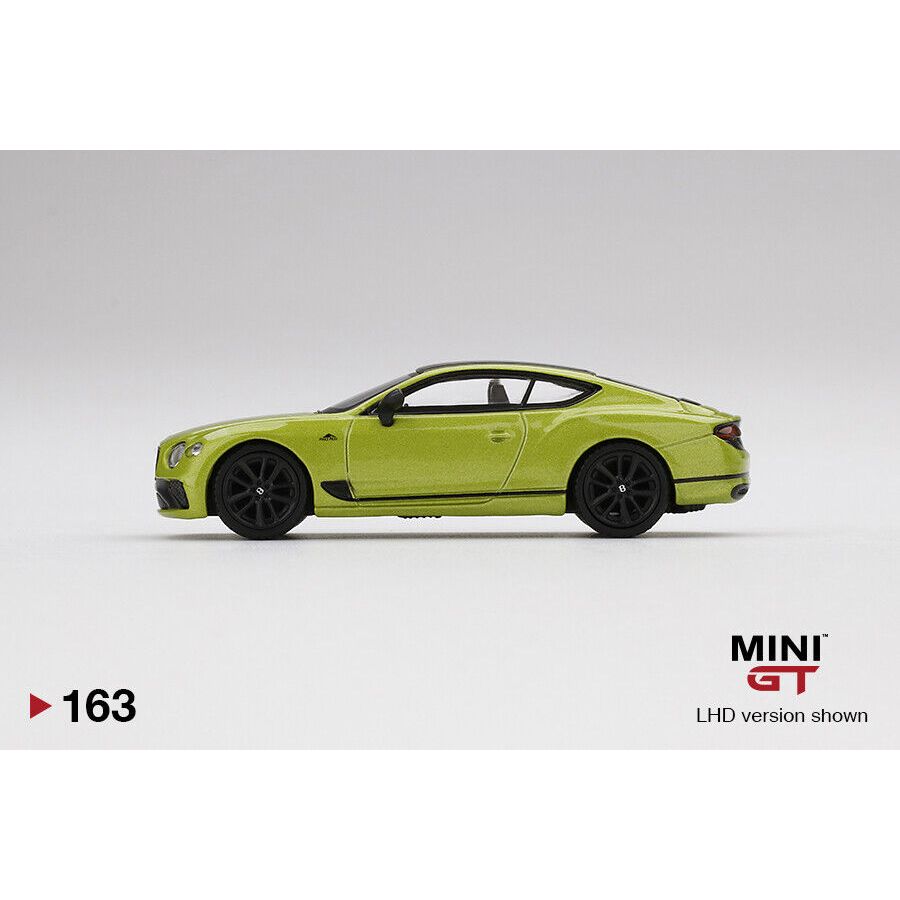 Modellino Auto Mini GT 1/64 Bentley Continental GT Speed Apple Green