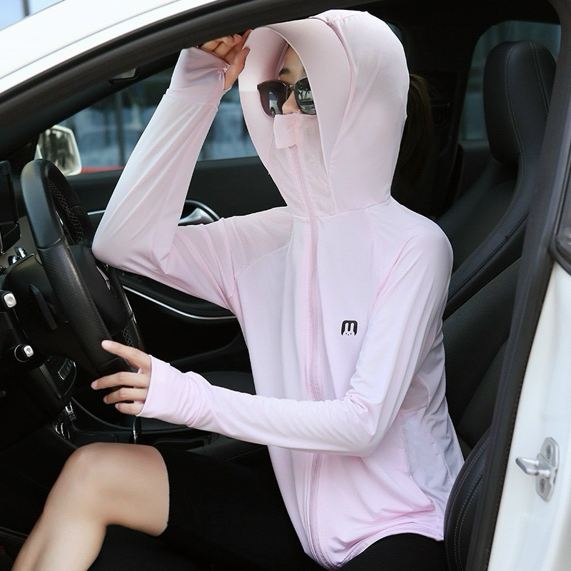 Áo chống nắng thun lạnh,chống tia uv có mũ thông hơi