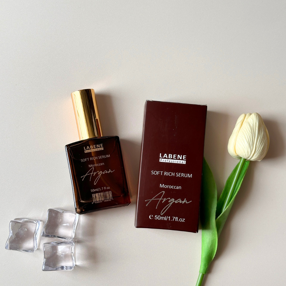 Ảnh Serum tóc chiết xuất tinh dầu Argan thuần chay, chống khô rối, dùng cho tóc tẩy 50ml | LABENE 3